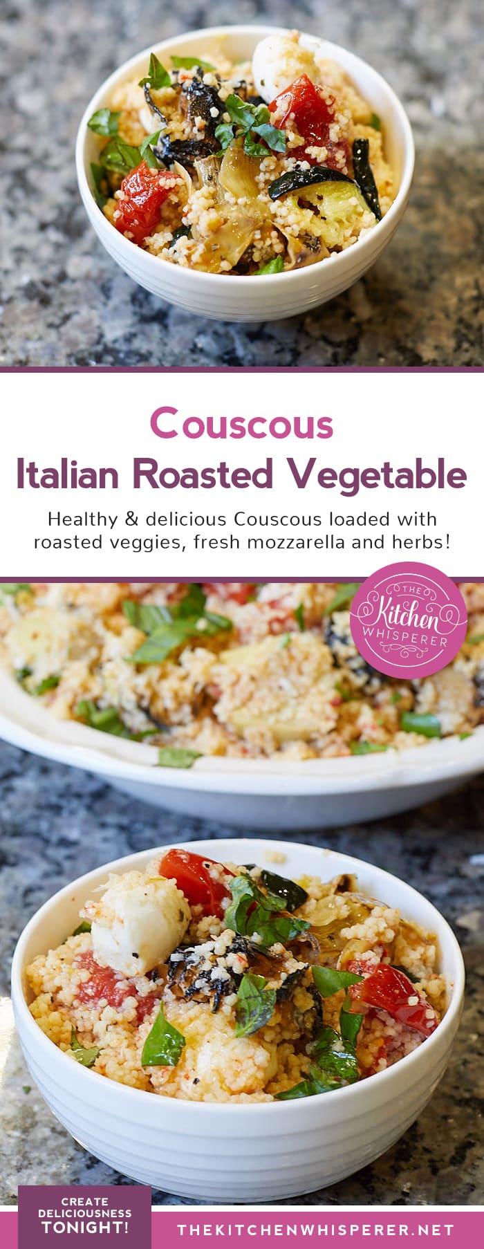 Italian Roasted Vegetable Couscous