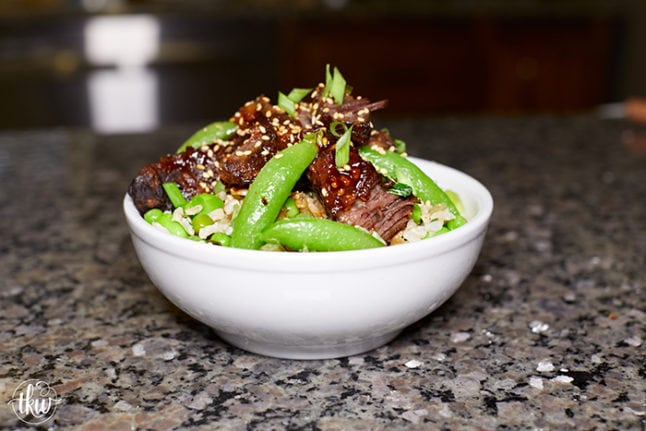 Korean Gochujang Sticky Boneless Beef Short Ribs