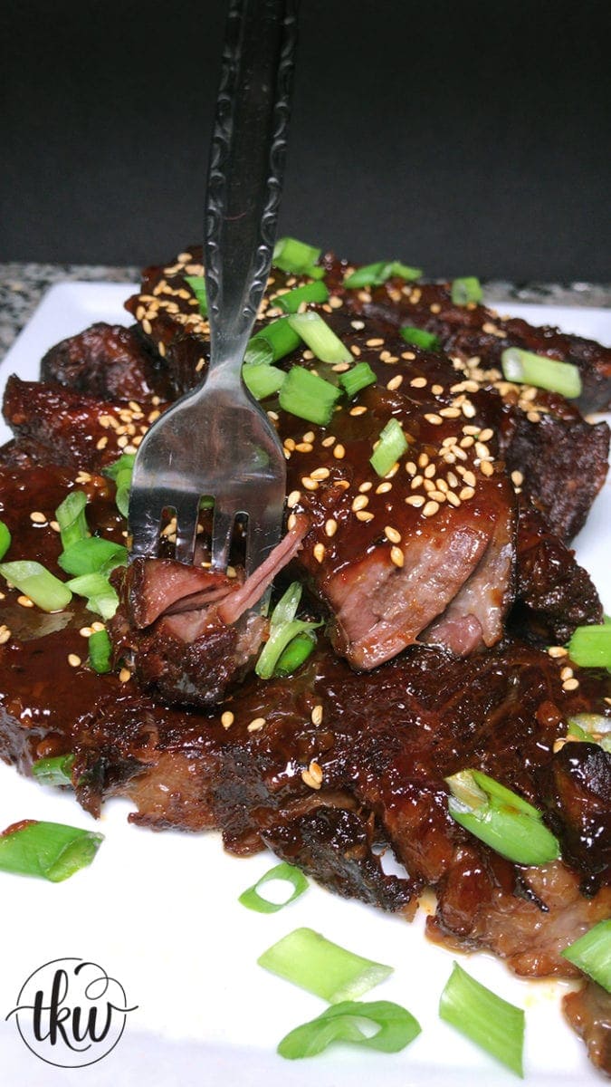 nstant Pot Korean Gochujang Sticky Boneless Beef