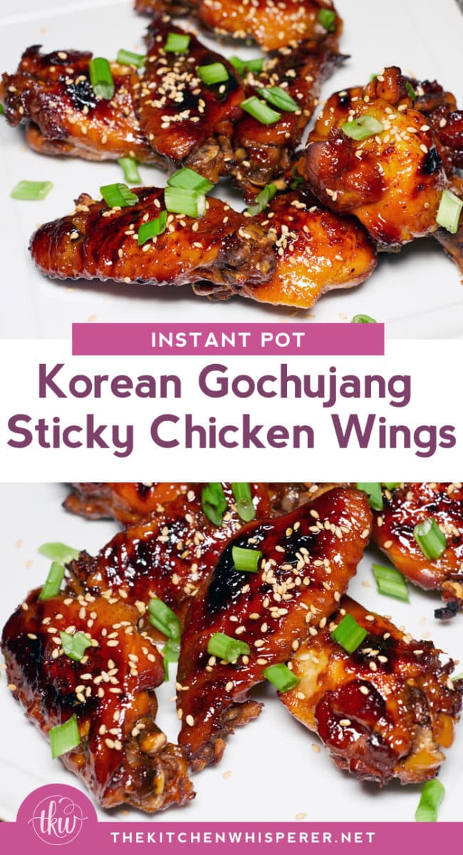 Korean Gochujang Sticky Chicken Wing 