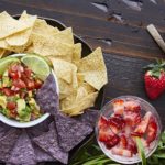 This Farm-Fresh Salsa Fresca is the perfect mixture of chopped tomatoes, red onions, cilantro, garlic, avocado and jalapeno. Use it with chips, add it to burgers for a fiesta topping, spoon it over chicken or pork. Works great on crackers and in omelettes!