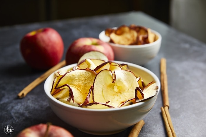 Healthy, Easy Delicious Homemade Apple Chips!