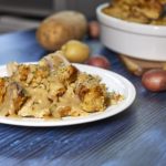 This classic PA Dutch Potato Dressing is the perfect side dish to any holiday or Sunday supper! Just a few simple ingredients are all you need to quickly have this be a family favorite for generations to come!