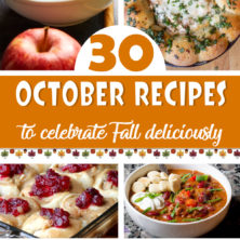 A collection of Autumn-inspired recipes to welcome Fall deliciously. From soups and chili, sourdough and comfort foods these 30 recipes will have you embracing pumpkin spice and everything nice!