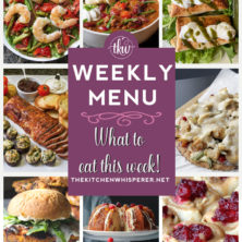 These Weekly Menu recipes allow you to get out of that same ol’ recipe rut and try some delicious and easy dishes! This week I highly recommend making the Gobbler Thanksgiving Rolls, the Veggie Sweet Potato Garden Burgerst, and the Roasted Shrimp Spinach Salad with Warm Bacon Honey Dijon Vinaigrette!