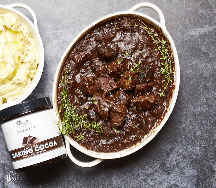 Break out your slow cooker and get ready to enjoy the BEST comfort food to cross your table this season! These Slow Cooker Mocha Beef Tips and Mushrooms are so good it'll make you want to lick your plate clean!