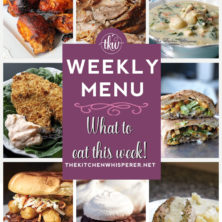 These Weekly Menu recipes allow you to get out of that same ol’ recipe rut and try some delicious and easy dishes! This week I highly recommend making the French Vanilla Meringue Sandwich Cookies with Ganache filling, the Pittsburgh Steak & Fries Wedgie, and the Instant Pot Honey BBQ Chicken Thighs!