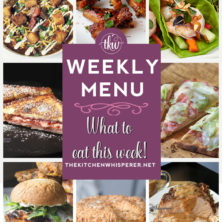 These Weekly Menu recipes allow you to get out of that same ol’ recipe rut and try some delicious and easy dishes! This week I highly recommend making the Veggie Sweet Potato Garden Burgers, Texas Style Beef, Bacon & Beer Chili, and the Ultimate Eye of Round with mashed potatoes and gravy!