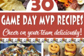A collection of 30 game day recipes to make you the MVP of the food game.