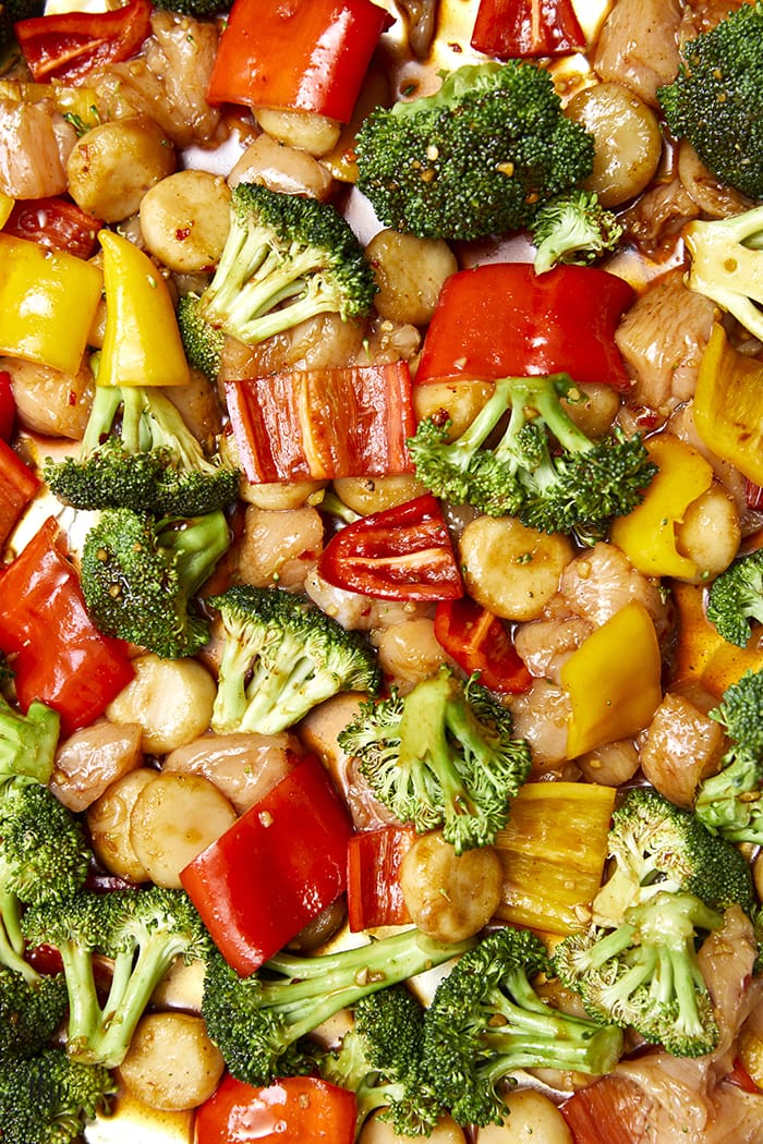 Sheet Pan Teriyaki Chicken & Vegetables