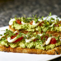 Caprese Avocado Toast