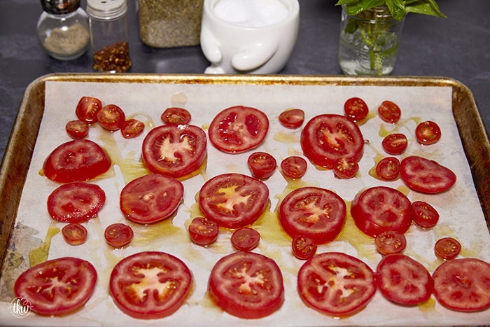 Oven Roasteed Tomatoes
