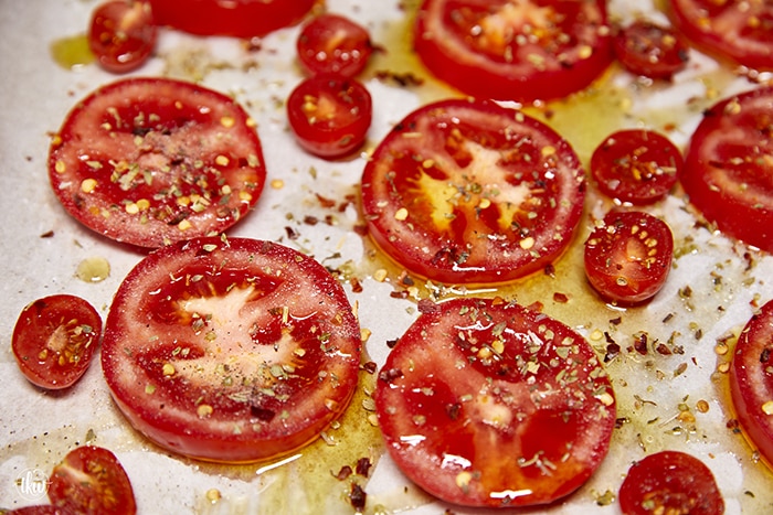 Oven Roasteed Tomatoes
