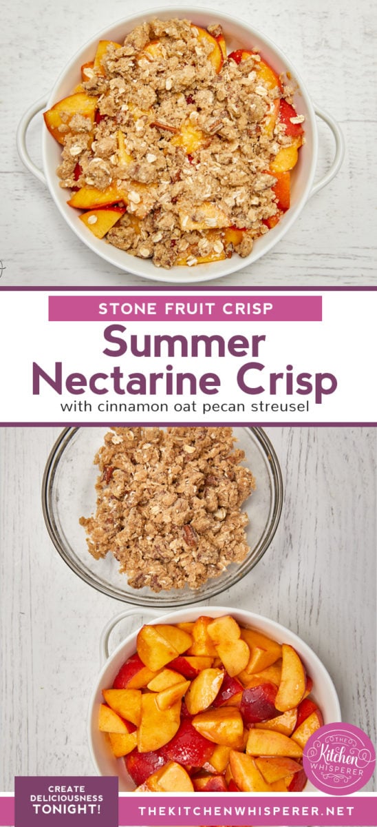 Nectarine Crisp