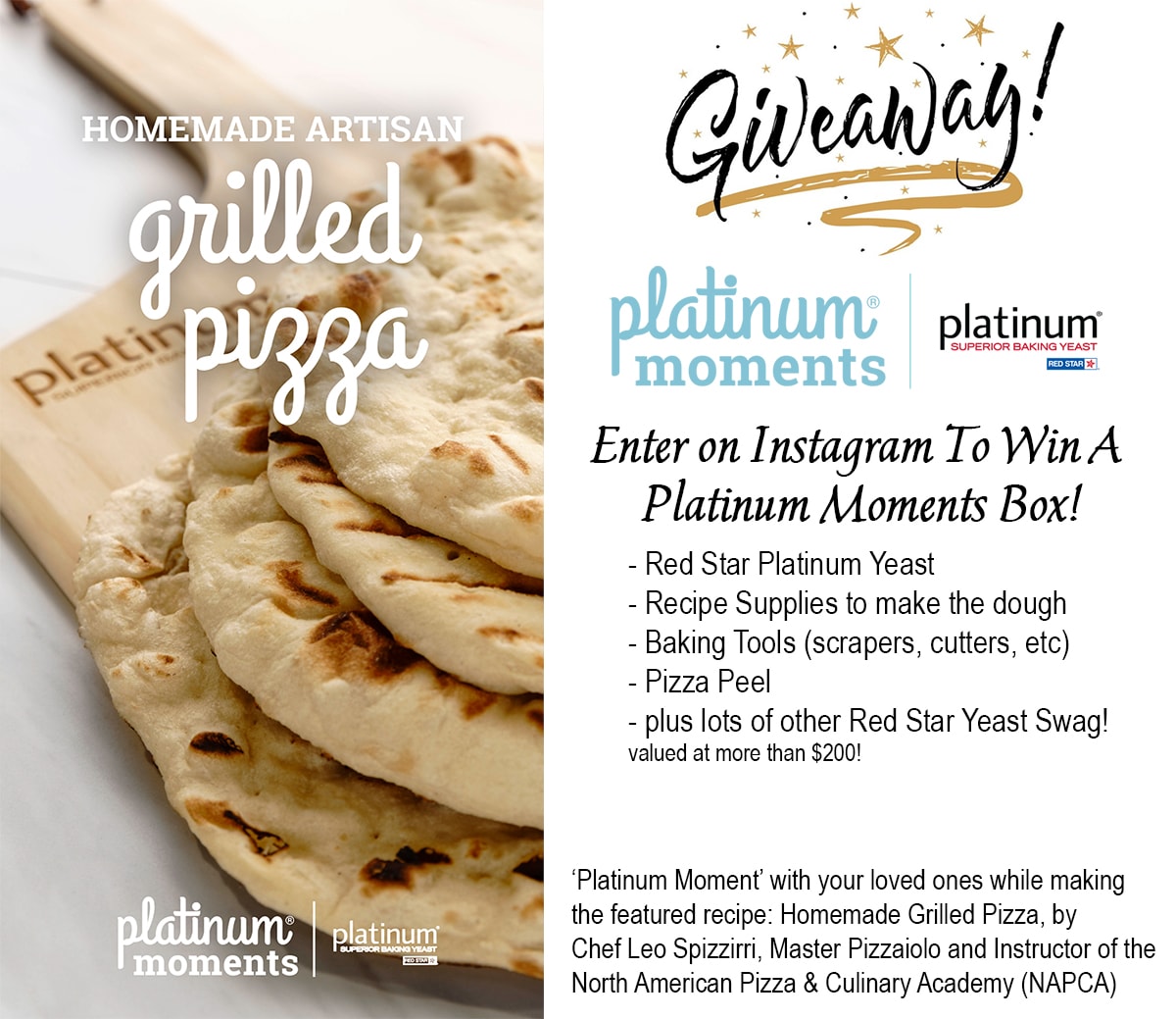 Red Star Yeast Platinum Moments Giveaway