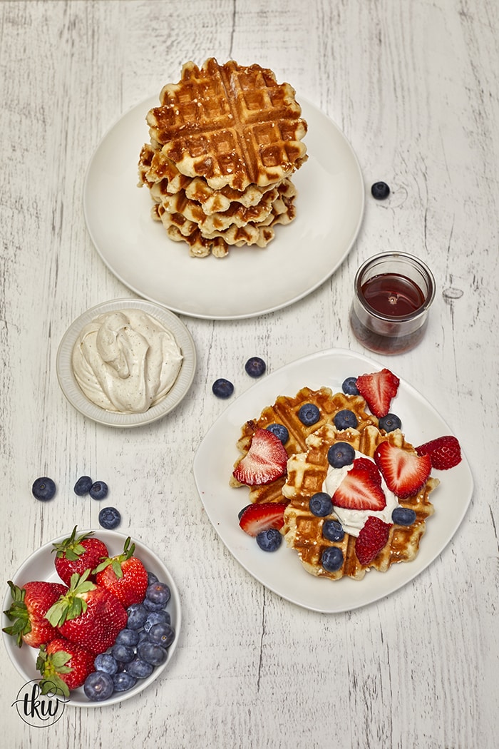 Belgian Liege Waffles