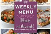 weekly menu 10-25-20