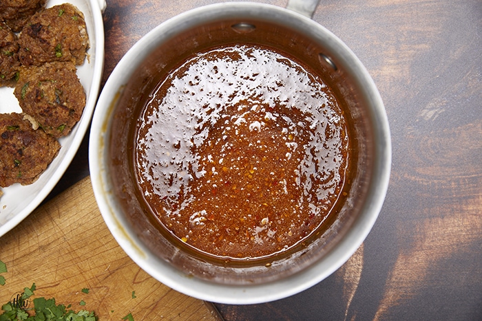 Honey Sriracha Glaze