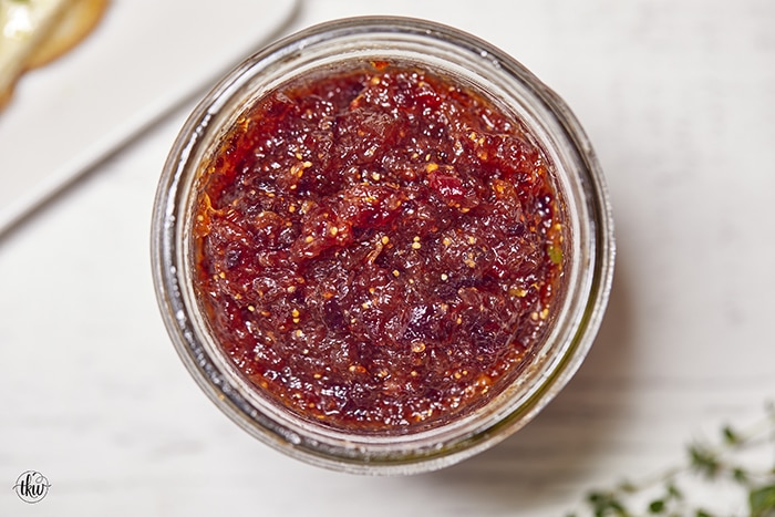 Sweet & Spicy Fig Calabrian Chili Jam