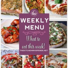 weekly menu 3-21-21