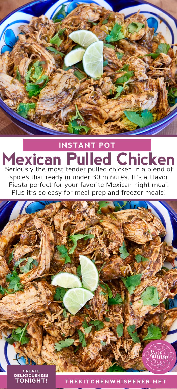 Instant Pot Mexican Shredded Chicken