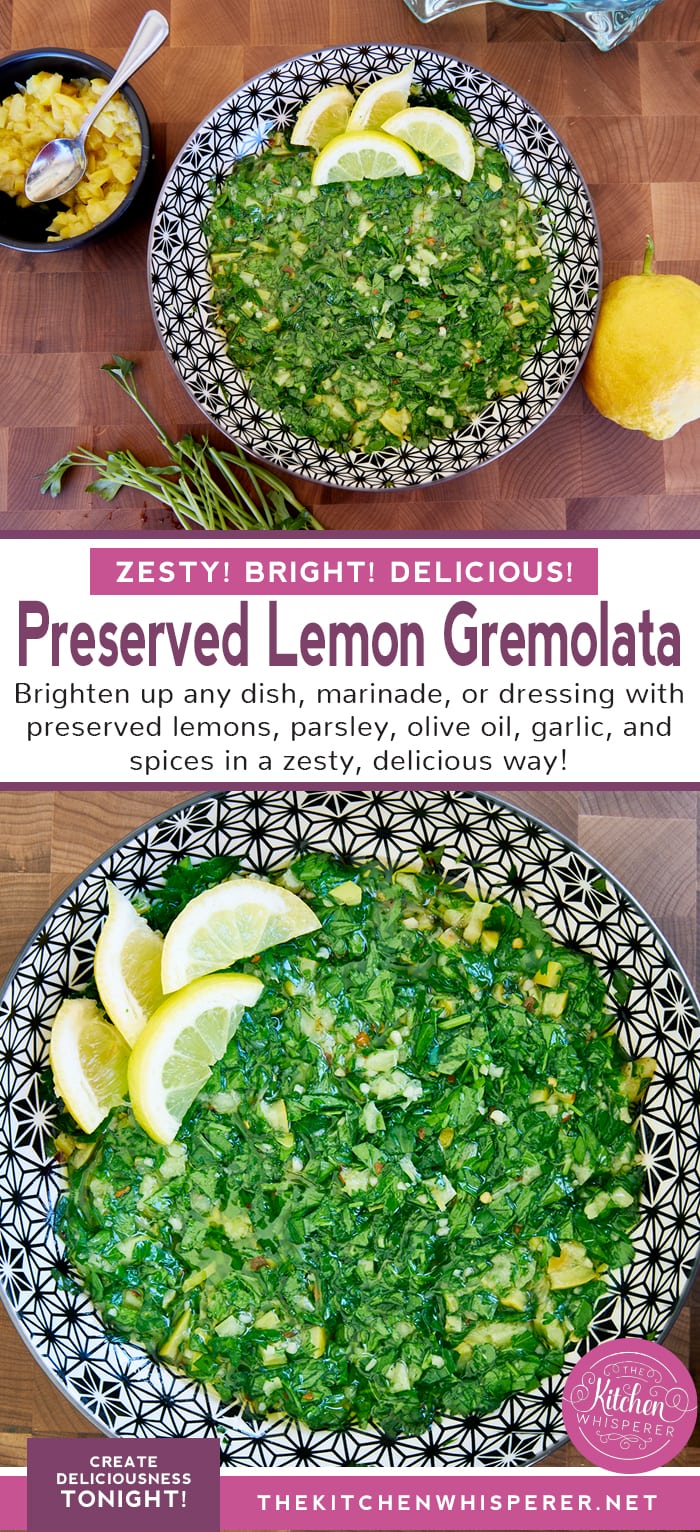 Preserved Lemon Gremolata