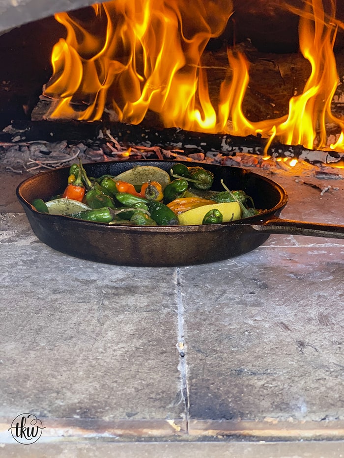 Wood Fired Shishito Peppers