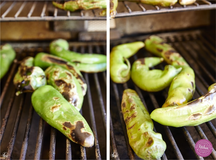 Roasted Hatch Chile Peppers