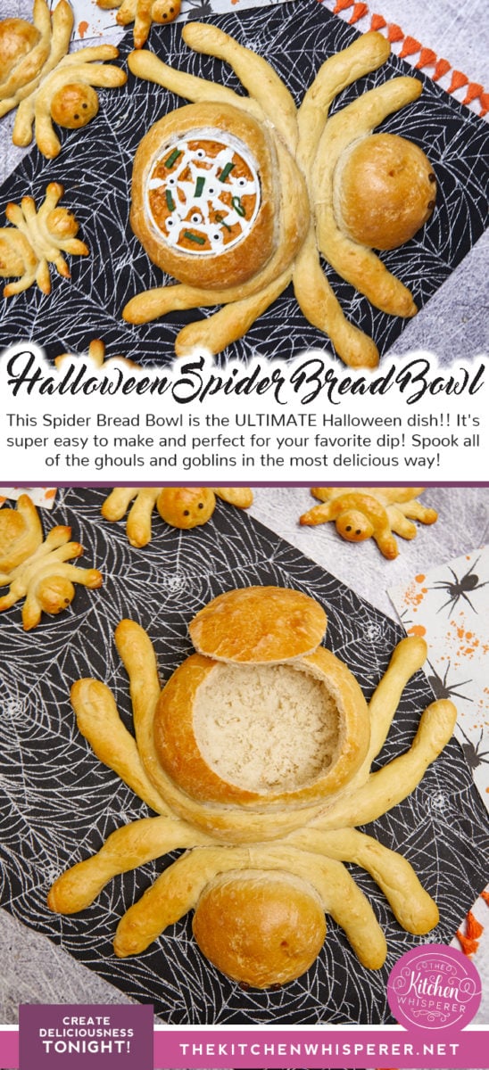 Spider Bread Bowl