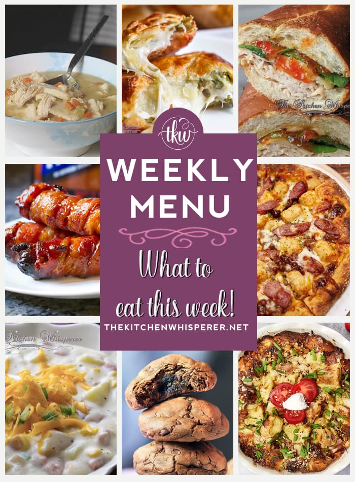 weekly menu 10-10-21