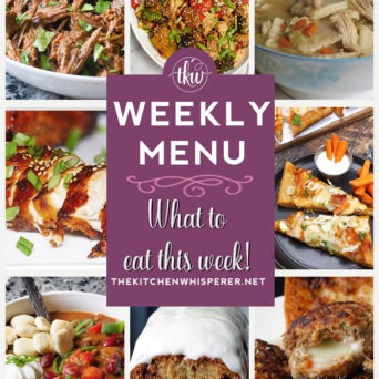 Weekly menu 11-28-21