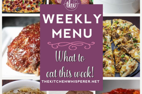 weekly menu 12-26-21