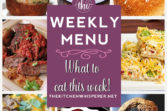weekly menu 4-18-22