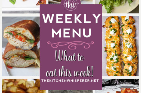 Weekly menu 5-8-22