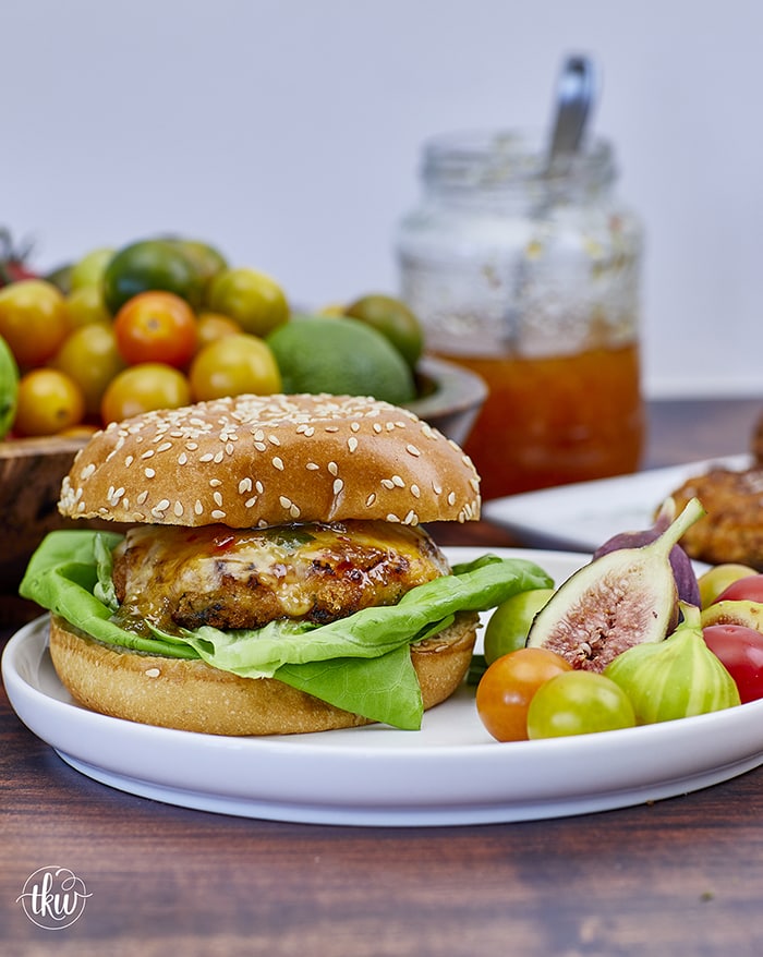 Korean-Style Crispy Shrimp Burgers