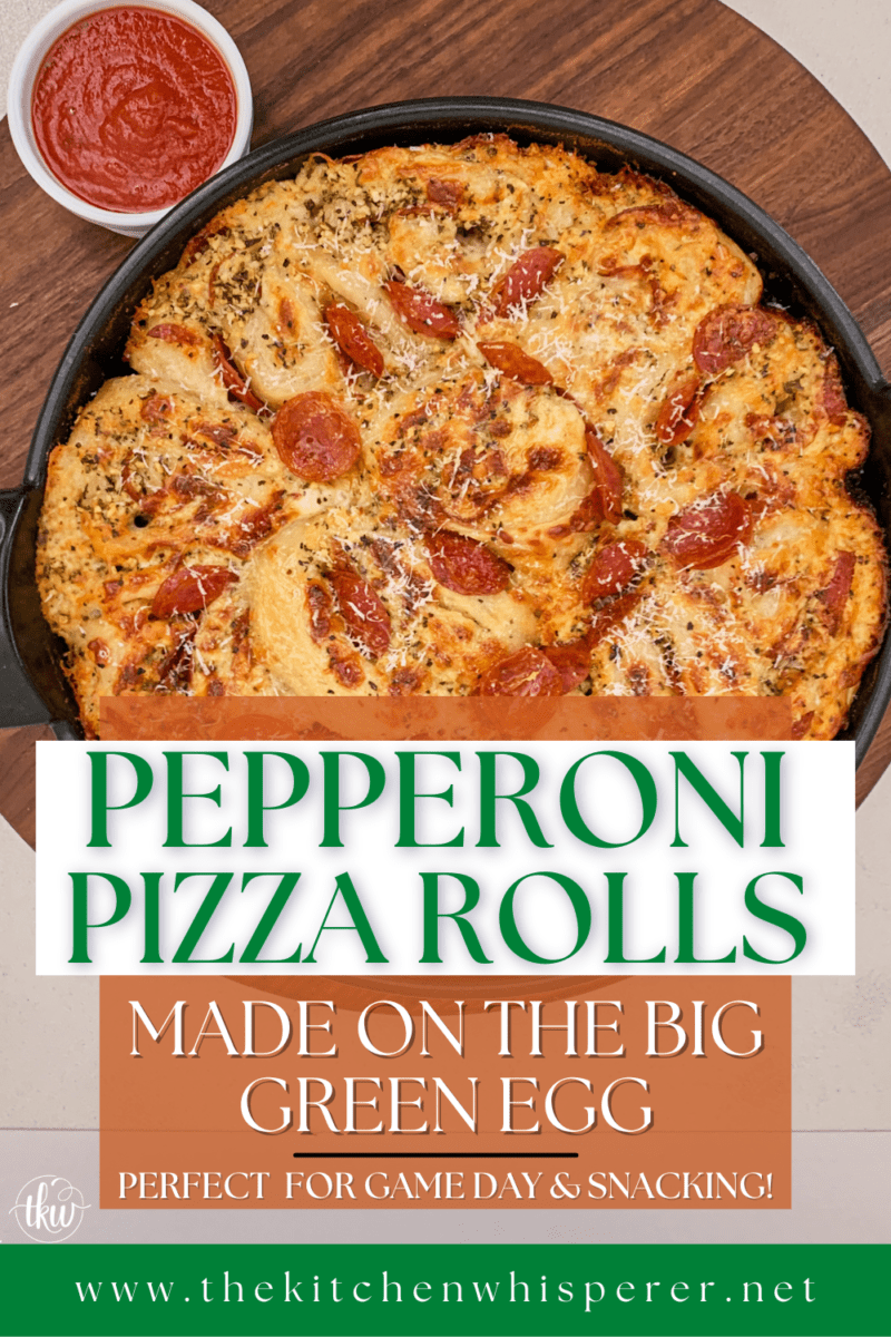 Grilled Pepperoni Pizza Roll