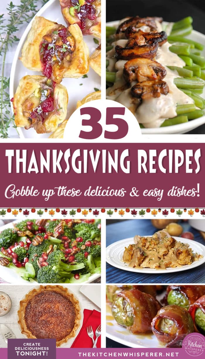 35 Recipes to Celebrate Thanksgiving Deliciously – 2022 edition