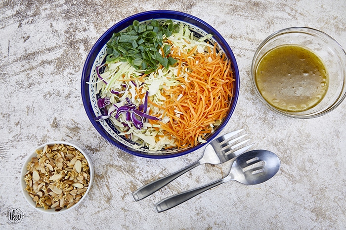 Crunchy Asian Ramen Salad