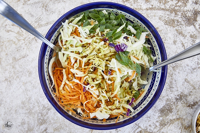 Crunchy Asian Ramen Salad