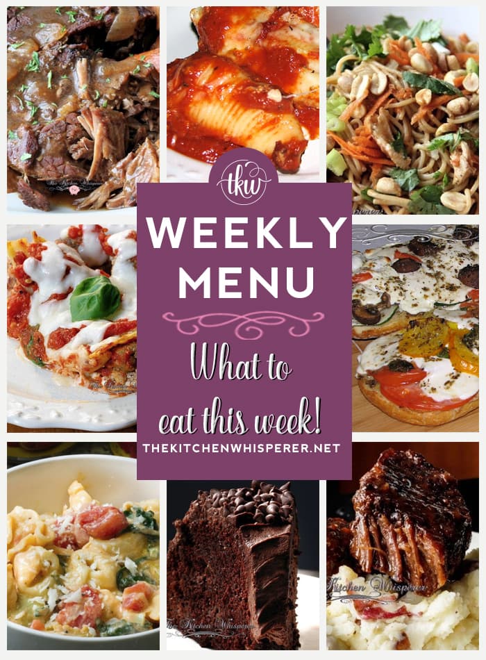weekly menu 3-5-23