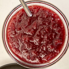 Easy Strawberry Compote With Fresh Strawberries