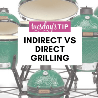 Today I'm helping you become the master of the grill and breaking down what indirect/direct grilling is and when to use each method! Everything you need to know about Indirect vs. Direct Grilling, when to use indriect heat, when to use direct heat, difference between direct and indrirect heating, direct vs charcoal grilling, big green egg convEGGtor cooking, #indirectcooking #directcooking #backyardhero