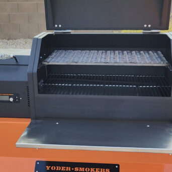 Today I'm showing you how easy it is to season your Yoder Smokers 640s with Competition Cart and get it ready to smoke the most amazing foods! Soon enough you'll be your own backyard pitmaster! How To Season A Yoder Smokers 640S, seasoning your grill, set up yoder smoker, pellet grills, girls of the grill, pitmaster, smoked meats, smoked cheeses, smoked foods, easy pellet smoker, pellet smoker burn in