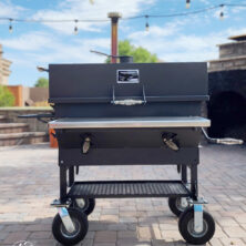 Today I'm showing you how easy it is to season your Yoder Smokers Flattop BBQ Grill and get it ready to grill and smoke the most amazing foods! Soon enough you'll be your own backyard pitmaster! How To Season A Yoder Smokers Flattop BBQ Grill, seasoning your grill, set up yoder smoker, seasoning charcoal grills, girls of the grill, pitmaster, smoked meats, smoked cheeses, smoked foods, flattop grill