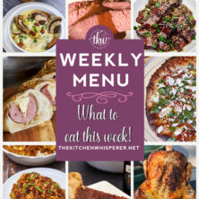 These Weekly Menu recipes allow you to get out of that same ol’ recipe rut and try some delicious and easy dishes! This week, I highly recommend making my Instant Pot Sticky Gochujang Pork Belly Burnt Ends, Cheesy Stuffed Kielbasa & Sauerkraut Bombs, and Vanilla Sugar Cream Pie. Weekly Menu - 7 Amazing Dinners Plus Dessert, easy dinner, vanilla sugar cream pie, instant pot pulled chicken, burnt ends, philly cheesesteak bombs