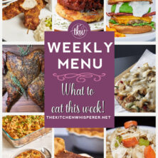 These Weekly Menu recipes allow you to get out of that same ol’ recipe rut and try some delicious and easy dishes! This week, I highly recommend making my Vanilla Sugar Cream Pie, Smoked Spatchcock Thanksgiving Turkey, and City Chicken. Weekly Menu – 7 Amazing Dinners Plus Dessert, meal prep, dinner menu, thanksgiving turkey, thanksgiving sides, spatchcock chicken, spatchcock turkey