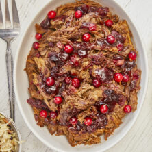 Ultimate Cranberry Chipotle BBQ Pulled Pork