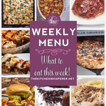 These Weekly Menu recipes allow you to get out of that same ol’ recipe rut and try some delicious and easy dishes! This week, I highly recommend making my 3-Layer Chocolate Cream Dream Pie, Best Ever Pork Roast and Sauerkraut, The Best Air Fryer BBQ Pork Tenderloin Sliders.Weekly Menu – 7 Amazing Dinners Plus Dessert, weekly menu, christmas eve, christmas dinner, holiday eating, tis the season, new years pork, pork and sauerkraut