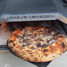 The Best Pellet Smoker Pizza Made In The Yoder Smokers Pizza Oven