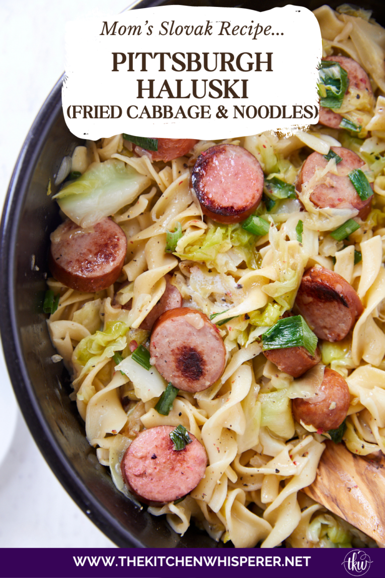 The Best Pittsburgh Haluski - Fried Cabbage and Noodles in Butter